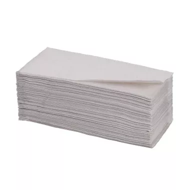 Паперові рушники листові сірі макулатурні одношарові 200 листів