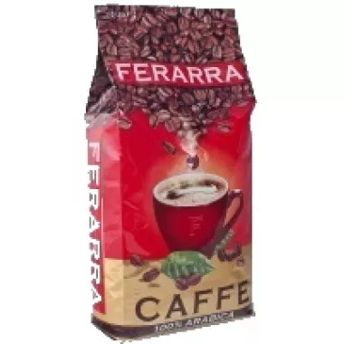 Кава в зернах Ferarra Arabica 100% 1000 грам   чашка