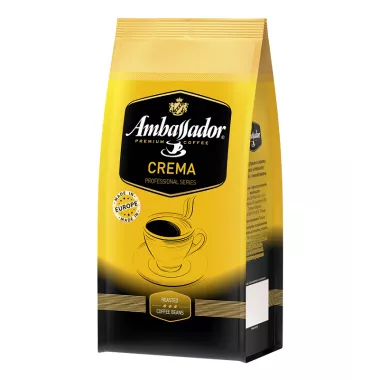 Кава в зернах Ambassador Crema 1000г