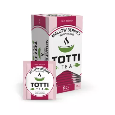 Чай Фруктовий TOTTI Tea соковиті ягоди пакетований 25х1, 5г