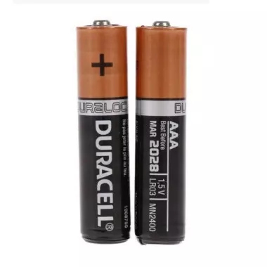 Батарейки мізинчикові Duracell ААА LR03 1.5V MN2400 1X2 штуки блістер