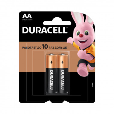 Батарейка Duracell LR06 MN1500 2 штуки
