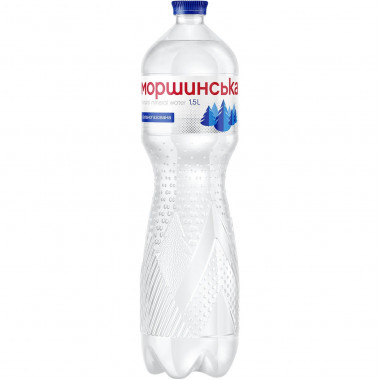 Вода мінеральна Моршинська сильногазована 1,5 літра