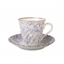 Чашки і блюдця порцелянові